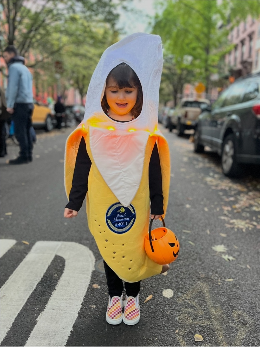 Pottery Barn Kids Light Up Banana Halloween Costume - 4-6 years - Picture 4 of 5